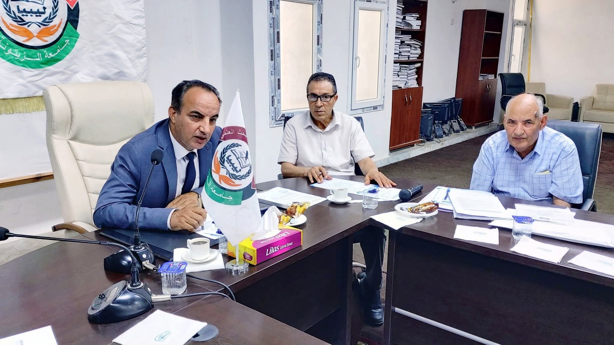 في إطار تطوير العمل الجامعي وتعزيز الأداء المؤسسي: جامعة الزيتونة تعقد اجتماع مجلسها الدوري الثالث للعام 2025م.